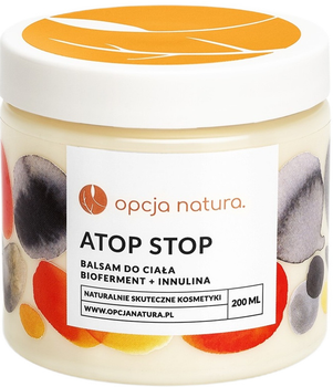 Лосьйон для тіла Opcja Natura Atop Stop з біоферментом та інуліном 200 мл (5903766418346)