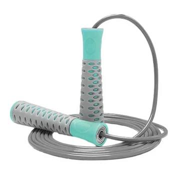 Скакалка Power Play 4206 2.75 м, Grey/Mint