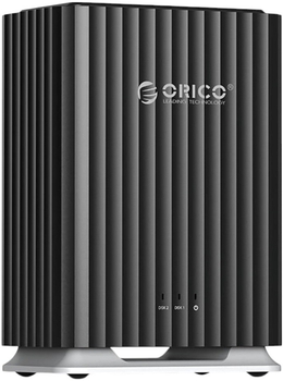 Stacja dokująca Orico 9728C3 do 2 x 2.5" HDD/SSD / 3.5" HDD Black (6942227137517)