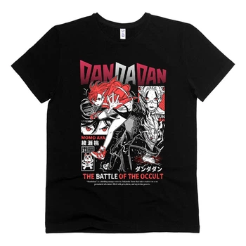 Футболка EPIC чоловіча DanDaDan (ДанДаДан) 02 чорна розмір XL