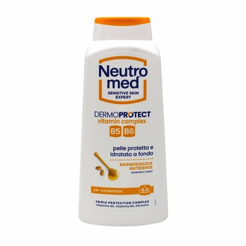 Гель для душа питательный Neutromed Dermoprotect "Мед и Миндаль" pH 5,5 600 мл