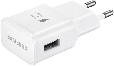 Мережевий зарядний пристрій Samsung Power Adapter EP-TA200 15W USB-A White (EP-TA200NWE) OEM