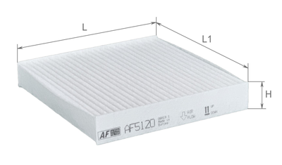 Фільтр Alpha Filter салону SUZUKI SWIFT 05-; SX4 06- (вир-во ALPHA FILTER) (AF5120)