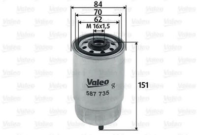 Фільтр паливний Valeo (587735)