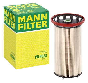Фильтр топливный VAG 1.6, 2.0 TDI 12-, MANN-FILTER (PU8028)