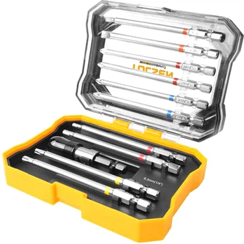 Комплект Tolsen 1/4" бит 10 предметов + 1 адаптер (6933528721970)