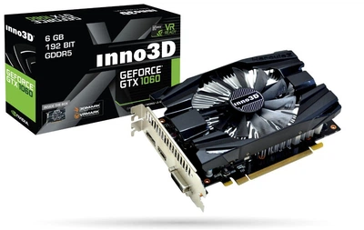 Відеокарта INNO3D GeForce GTX 1060 Compact 6GB GDDR5 (N1060-2DDN-N5GN) Б/в