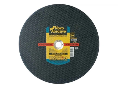Диск вiдрiзний по металу NovoAbrasive 355мм х 3,5мм х 25,4мммм Profi 41