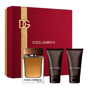 Набір для чоловіків Dolce & Gabbana The One For Men Туалетна вода 100 мл + Лосьйон після гоління 50 мл + Гель для душу 50 мл