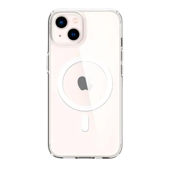 Чохол TPU+PC Spigen Ultra Hybrid with Magsafe для iPhone 13 Колір Transparent