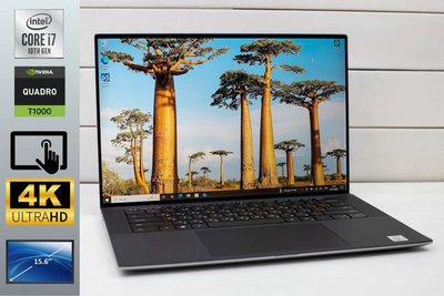 Ультратонкий потужний ноутбук Dell Precision 5550 i7-10850H | 4K | 32Gb RAM | 256Gb SSD | Quadro T1000 | 15.6” Б/В