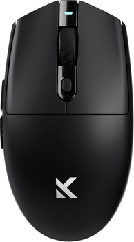 Геймерська акумуляторна бездротова (Bluetooth + 2,4G) миша Mchose G3 V2, PixArt PAW3311, 12000DPI, 800mah, Black/Чорна (G3V2B)