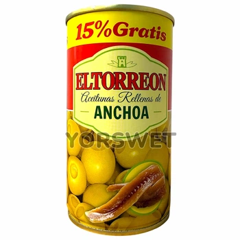 Оливки з анчоусом El Torreon 350 г (0003)