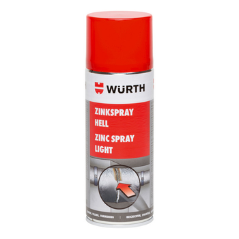 Цинк-спрей WURTH 400 мл Світлий (0893113114)