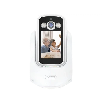 Смарт Камера XO CR08 Two-Way Video Call, Wi-Fi 2.4G, BT, TF to 128GB, FullHD, 2MP, Белый