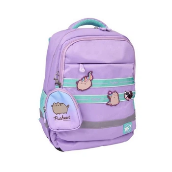 Рюкзак школьный ортопедический для первоклассника Yes S-52 Ergo Pusheen the Star, для девочек, сиреневый (559887)
