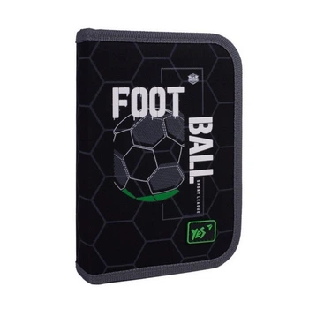 Пенал твердый Yes HP-03 Football TIme, одинарный, с клапаном (533663)