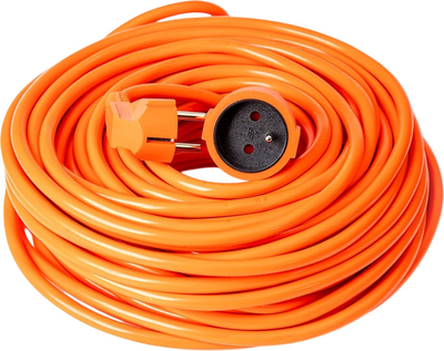 Przedłużacz Platinet 1 gniazdko 230V 16A 30 m Orange (46089)