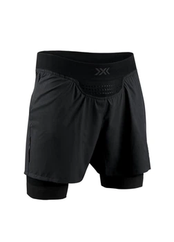 Спортивные гибридные шорты мужские для бега X-BIONIC Effektor 4D Running EF-B500S23M-B001 Opal Black L