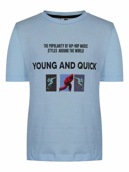 Футболка Beneti 7550 110 см Блакитний