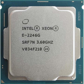 Процессор Intel Xeon E-2246G 3.60GHz/12M 80W (SRF7N) tray s1151-V2