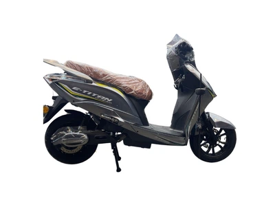 Электроскутер E-Titan Storm 12" Grey Yellow
