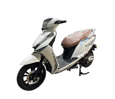 Электроскутер E-Titan Storm 12" White Blue