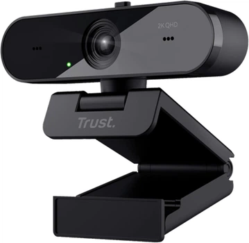 Веб-камера Trust Taxon QHD Webcam Eco Black OEM BOX (24733_TRUST)