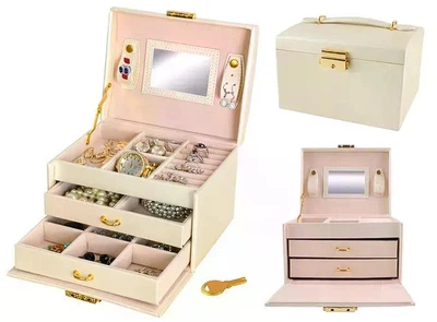 Шкатулка для украшений Beautylushh СР6347, бежевый
