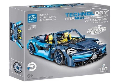 Детский развивающий конструктор, Technology, Mclaren 2655дет 009 р.46*39,3*11см
