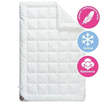 Одеяло Super Soft Premium зимнее 140х210 см IDEIA искусственный пух теплое хлопок антиаллергенное 4274963