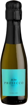 Вино ігристе Invino Prosecco DOC Extra Dry біле екстрасухе 0.2 л 10.5% (8003625023876)