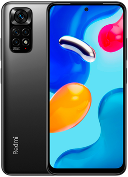 Мобільний телефон Xiaomi Redmi Note 11S 6/128GB Graphite Gray (6934177769245) (866542061483446) - Уцінка