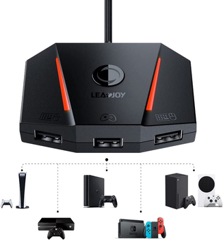 Adapter GameSir Leadjoy VX2 AimBox Klawiatura i mysz (6975595740010) (955555905688386) - Outlet