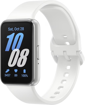 Smartwatch Samsung Galaxy Fit3 Srebrny (SM-R390NZSAEUB) (R7AX601Z1CT) - Outlet