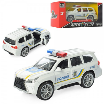 Машинка полиция Auto Mir Lexus AS-1833 11.5 см 3940499