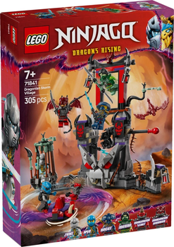 Zestaw klocków LEGO Ninjago Wioska Smoczej Burzy 305 elementów (71841)