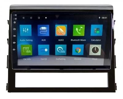 Штатная автомагнитола с навигацией Gps для автомобилей Toyota Land Cruiser 200 2016 9 дюймов Android 10.1