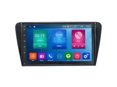 Штатная автомагнитола с навигацией Gps для автомобилей Skoda Octavia 2014 10 дюймов Android 10.1 4 ГБ 32 ГБ