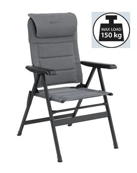 Стул кемпинговый Outwell Kenai Grey до 150 кг.