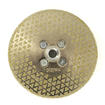 Алмазный диск гальванический Steelring для резки и шлифовки EPDC125 M14x125 (YA88EPDC125)
