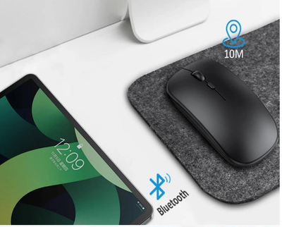 Мышка беспроводная мышь блютуз и USB