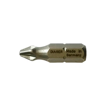 Бита PZ1 25мм крестовая закаленная сталь (5 шт.) [96SD0096SDPZ125000] DIAGER