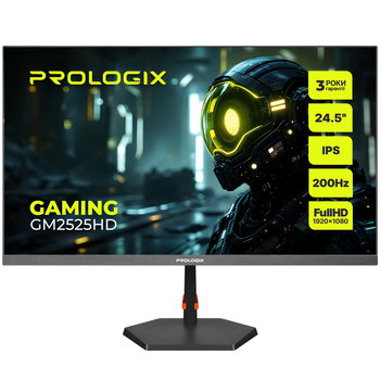 Монитор Prologix Gaming 24.5" GM2525HD IPS Black 200Hz