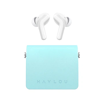 Беспроводные наушники Haylou Lady Bag T87, ANC, TWS, IPX4, BT5.2, 34mAh, 300mAh, 5h, Earbuds blue EU