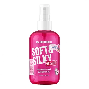 Дитячий спрей для легкого розчісування волосся - Mr.Scrubber Soft & SilkyHair Spray 100ml
