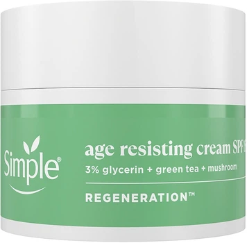 Регенерирующий дневной крем против возрастных изменений - Simple Regeneration Age Resisting Cream SPF15 50ml (1275334-1209079863-2)