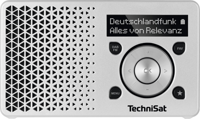 Радіоприймач TechniSat Digitradio 1 DAB+ Silver (0002/4997)
