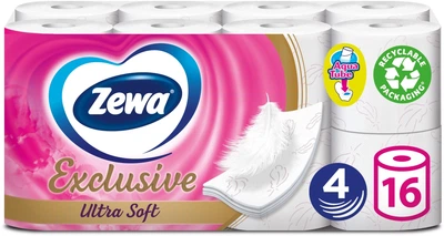 Папір туалетний Zewa Exclusive Ultra Soft 16шт (653054-1308260-2)