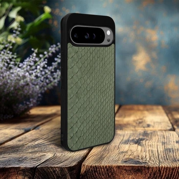 Накладка SkinBacker Mini Python Scales для Google Pixel 9 Pro XL Оливковый (79530)